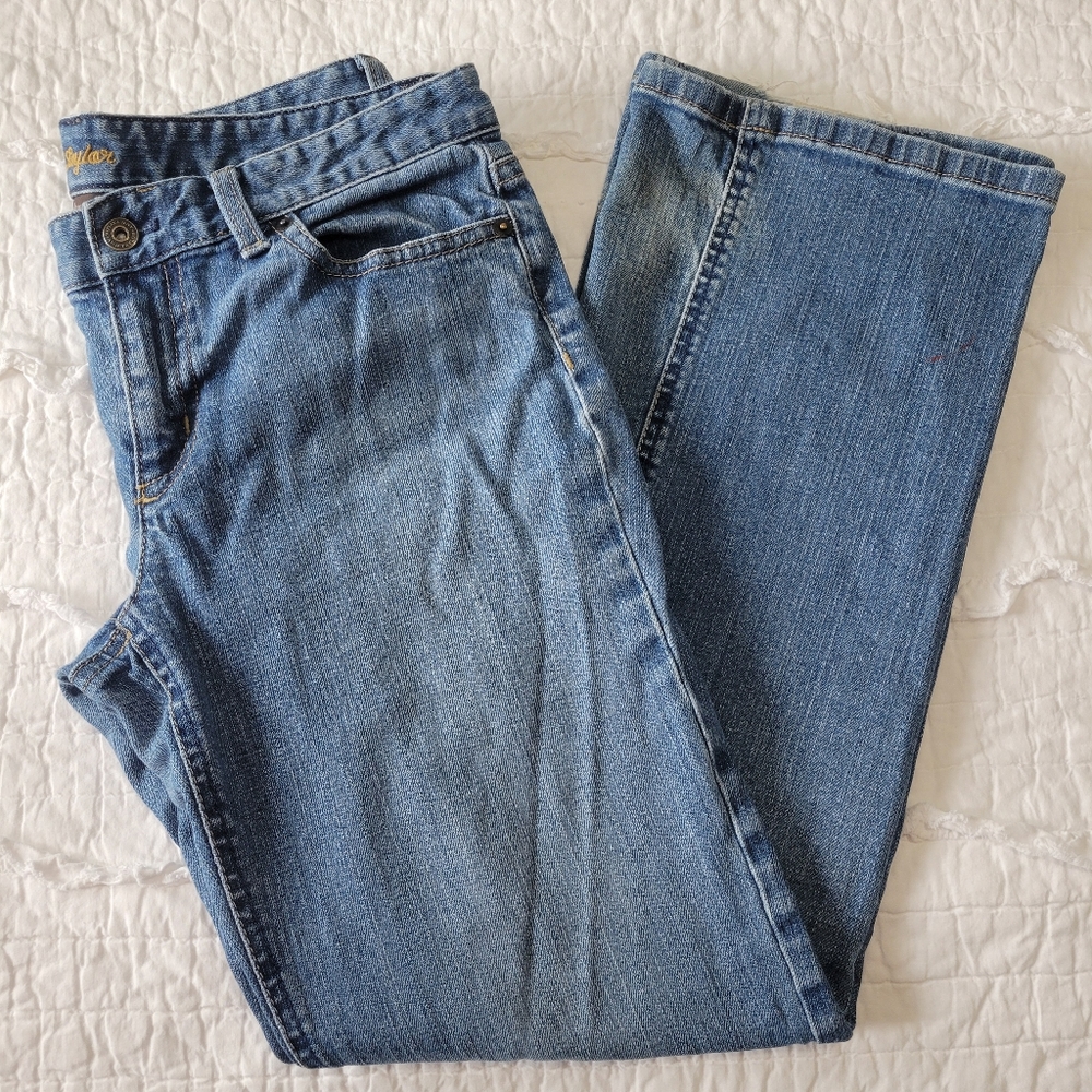 Ann Taylor Lindsay Waist Modern Fit Jeans 8 Excellent Condition Light Blue